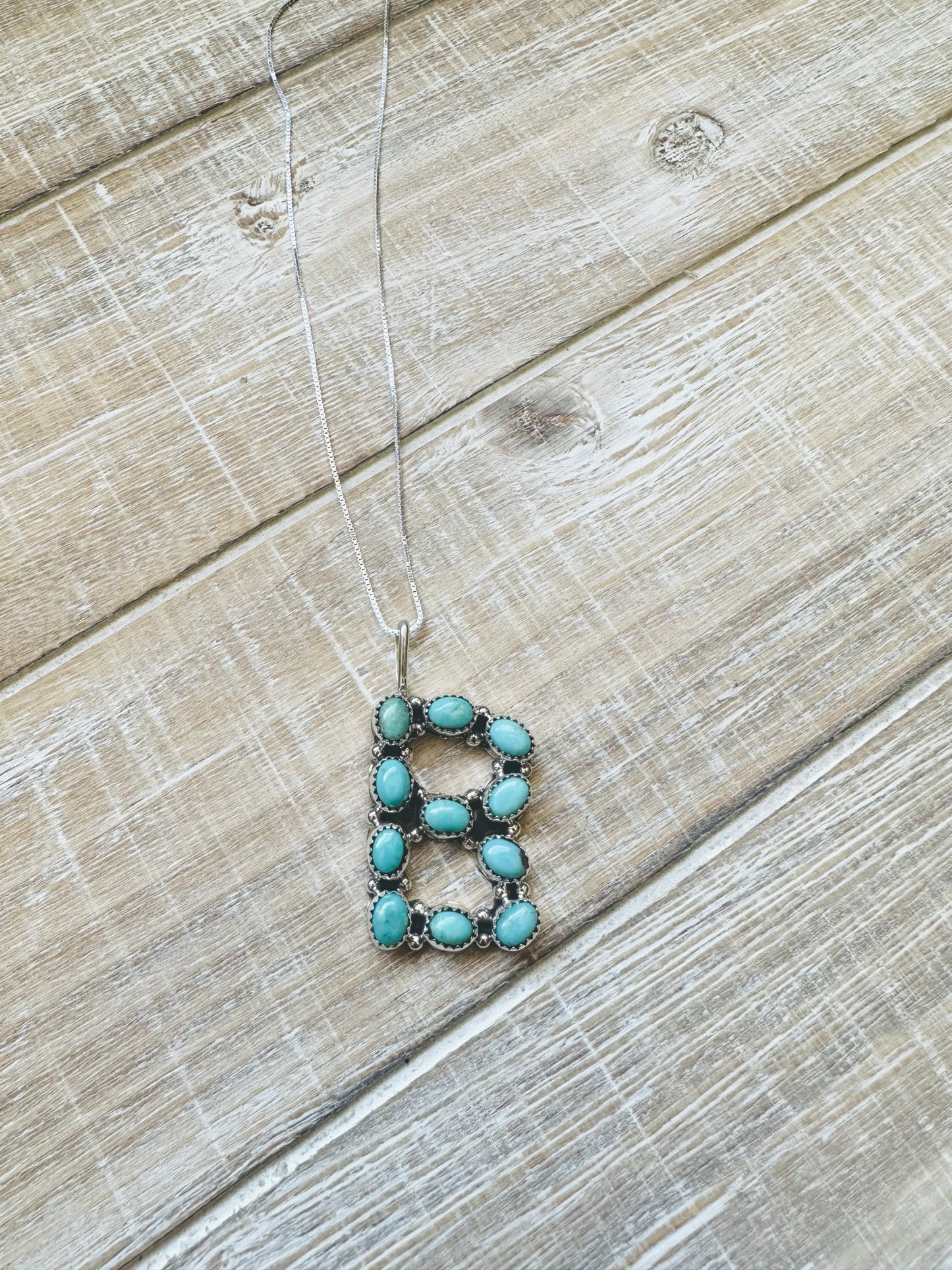 Turquoise B Necklace
