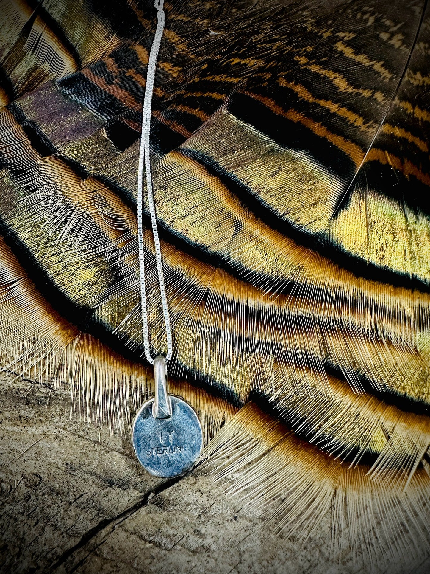 Dainty Turquoise Sterling Silver Necklace