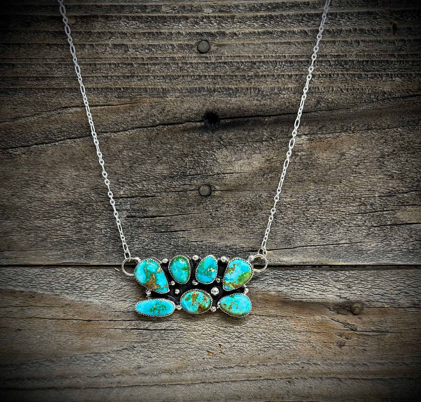 7 Stone Sierra Bella Turquoise Necklace