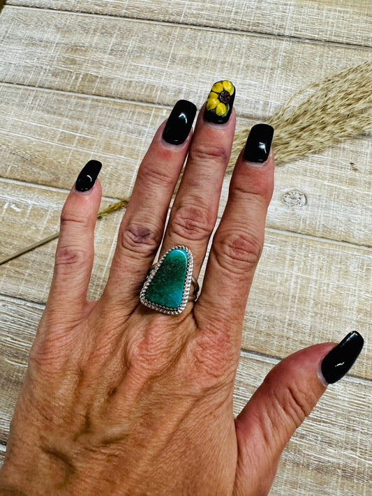 Turquoise Ring 8.0