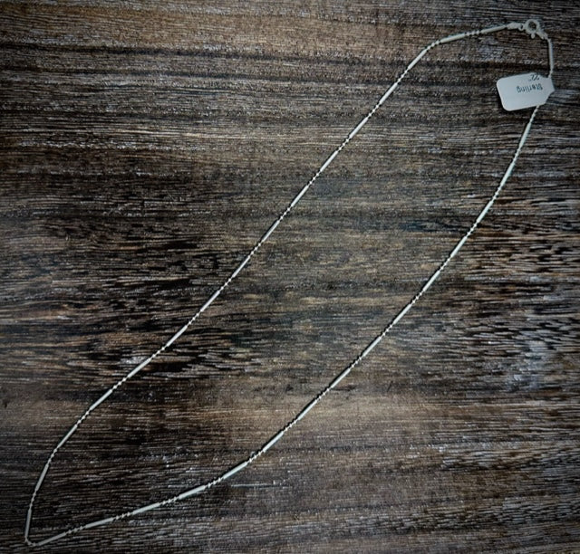 22" Sterling Silver Necklace